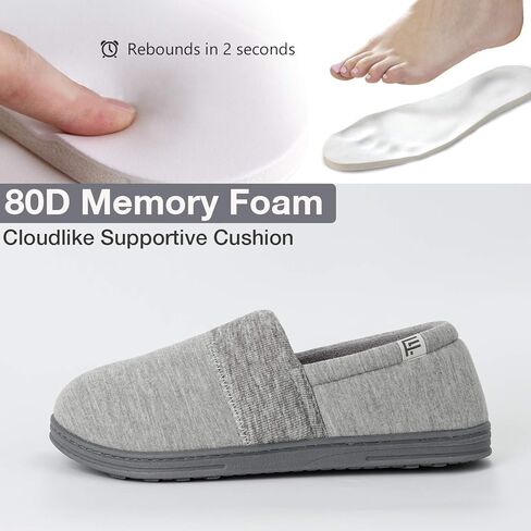 FamilyFairy Women’s Comfy Lightweight Slippers Memory Foam Non-Slip House Shoes for Indoor Outdoor in Kuwait