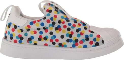 adidas Originals Superstar 360 Sneaker, White/Black/Vivid Red I, 3 US Unisex Little Kid in Saudi Arabia
