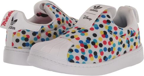 adidas Originals Superstar 360 Sneaker, White/Black/Vivid Red I, 3 US Unisex Little Kid in Saudi Arabia