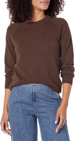 Majestic Filatures Women's Majestic Filaturescashmere L/S Crewneck in Kuwait