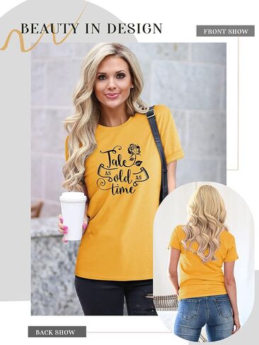 STYLEIE حكاية نسائية قديمة قدم الزمن تي شيرت مطبوع عليه حروف جرافيك تي شيرت عتيق بدون أكمام in Saudi Arabia
