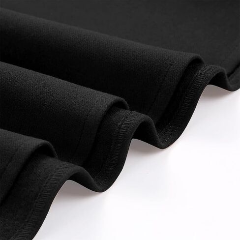 Ylingjun Warm Long Wool Skirt for Womens Winter Fall Elastic High Waisted A Line Flared Pleated Wool Skirts in Saudi Arabia