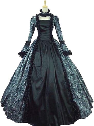 KEMAO 18th Century Women's Rococo Ball Gown Gothic Victorian Dress Masquerade Costume in Kuwait