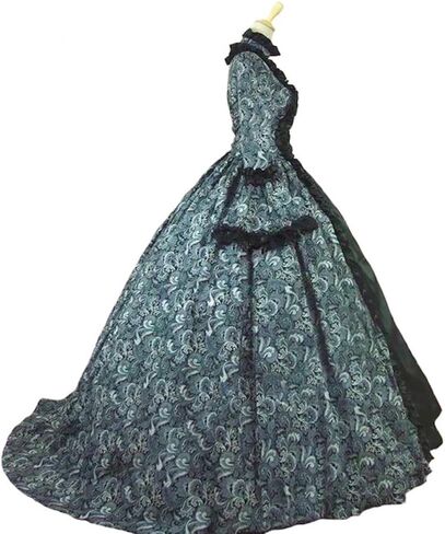 KEMAO 18th Century Women's Rococo Ball Gown Gothic Victorian Dress Masquerade Costume in Kuwait