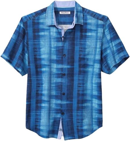 Tommy Bahama Shibori Bay Silk Camp Shirt in Saudi Arabia