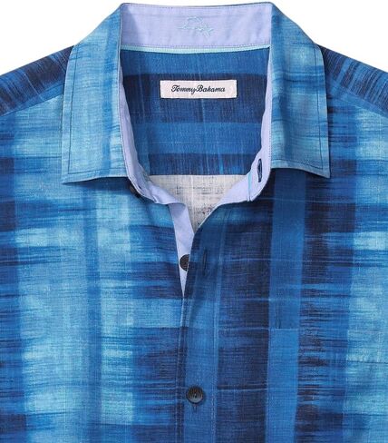 Tommy Bahama Shibori Bay Silk Camp Shirt in Saudi Arabia