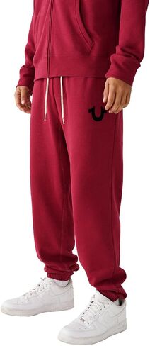 True Religion Men's Logo Horseshoe Sweatpant in Saudi Arabia