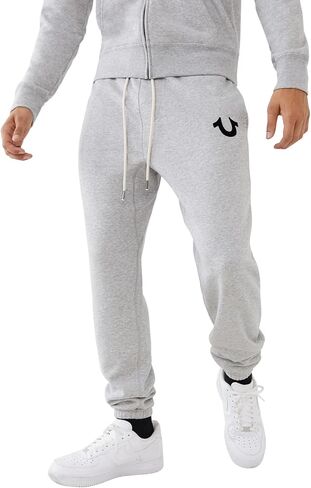 True Religion Men's Logo Horseshoe Sweatpant in Saudi Arabia