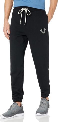 True Religion Men's Logo Horseshoe Sweatpant in Saudi Arabia