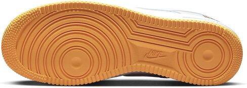 حذاء Nike Air Force 1 Low Retro QS أبيض/أبيض-ذهبي جامعي (DX1156 101) - 10 in Kuwait