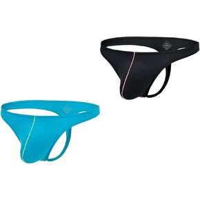 ZAIGGUT Men's Thong G-String Underwear Low Rise T-Back Under Bulge Pouch Sexy Thongs in Saudi Arabia