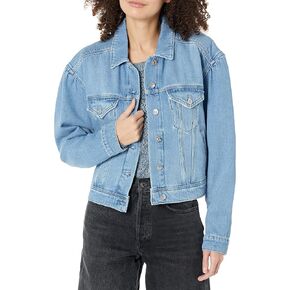 PAIGE Women's Blythe Jacket Puff Sleeve in Saudi Arabia
