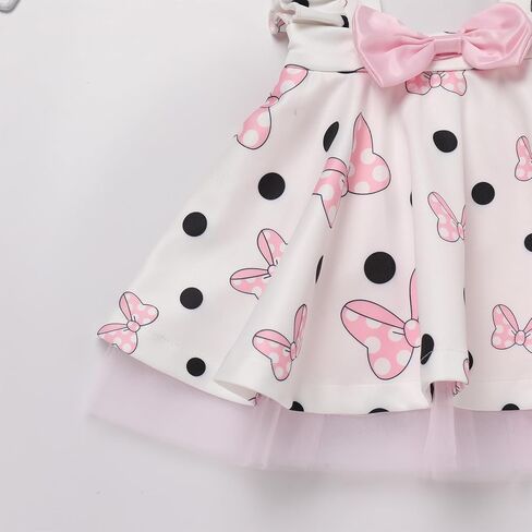 IDOPIP زي عيد الميلاد الأول للفتيات الصغيرات رومبير علوي + حمالات تنورة توتو مجموعة مع عصابة رأس 3 قطع زي الهالوين للأطفال الصغار in Kuwait