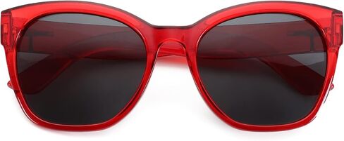 نظارات شمسية مستقطبة من ZENOTTIC Cateye للنساء - نظارات شمسية كبيرة الحجم حماية من الأشعة فوق البنفسجية 400 بتصميم كلاسيكي in Saudi Arabia