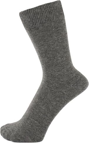 ZAKIRA Finest Combed Cotton Dress Socks in Assorted Vivid Colours for Men, Women - 5 Pack in Saudi Arabia