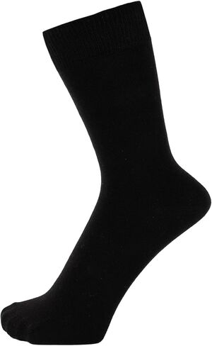 ZAKIRA Finest Combed Cotton Dress Socks in Assorted Vivid Colours for Men, Women - 5 Pack in Saudi Arabia
