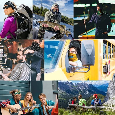 قناع وجه للرقبة قابل للعكس، قناع وجه باندانا للرقبة، غطاء وجه مريح، قناع تزلج وشاح درع للرجال والنساء، قناع علم ايرلندا شامروك مرح, غطاء رقبة بتصميم علم النفل الأيرلندي, مقاس واحد in Kuwait