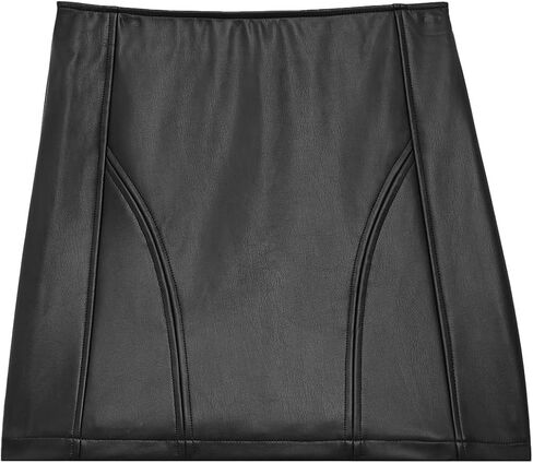 GUESS Women's Zue Pu Mini Skirt in Kuwait