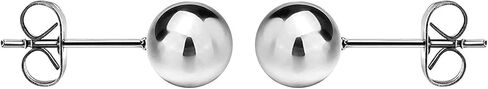 Savlano 14K Gold Ball Stud Earrings For Women & Girls - Made in Italy Comes With Savlano Gift Box in Saudi Arabia