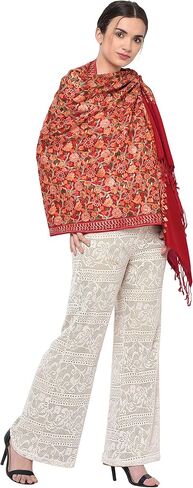 شالات منسوجة من ويفرز فيلا كشميري آري مطرزة بالكاشميلون، شالات -SH-113 in Kuwait