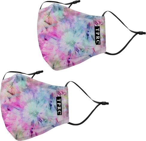 TPRC unisex-adult TPRC 2 Piece Reusable Face Mask Set Bandana in Saudi Arabia