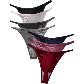 GORGLITTER Women's Plus 7 Pack G String Thongs Low Rise Panties Underwear in Saudi Arabia