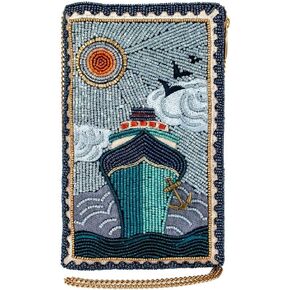 Mary Frances Crossbody Phone Bag Featuring On Board & Midnight Cruise, Perfect for Storing Credit Cards, Phone, & Keys in Kuwait