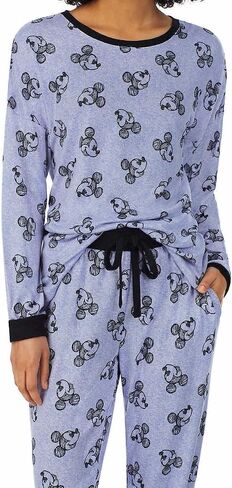 Disney Womens 2 Piece Cozy Pajama Set in Saudi Arabia
