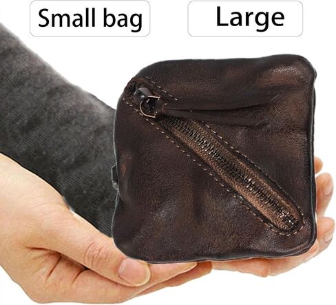 محفظة عملات GHYTRIGEN للنساء - حقيبة منظم للجيب - حقيبة مائلة بسحاب، محفظة عملات معدنية متينة وعملية لتنظيم الجيوب والمحافظ in Kuwait