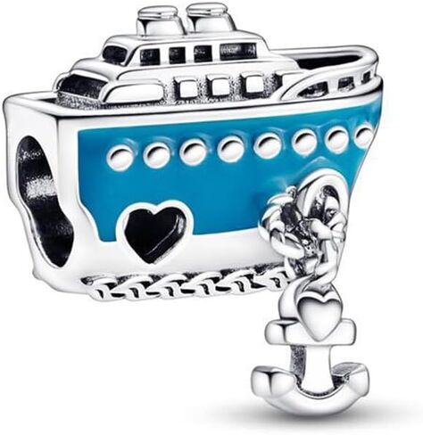 PAGOGO Mom Love Heart Charms 925 الفضة الاسترليني مع زركونيا مكعب للنساء الأساور والقلائد، هدية عيد ميلاد عيد الأم للنساء الفتيات in Kuwait