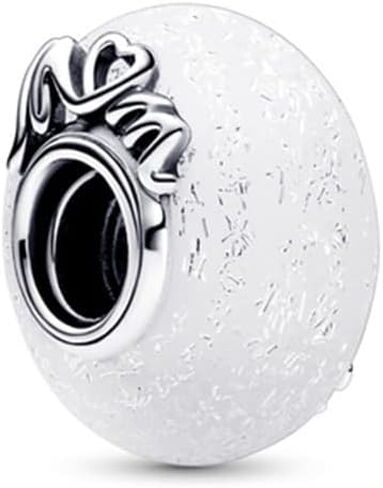 PAGOGO Mom Love Heart Charms 925 الفضة الاسترليني مع زركونيا مكعب للنساء الأساور والقلائد، هدية عيد ميلاد عيد الأم للنساء الفتيات in Kuwait