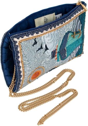 Mary Frances Crossbody Phone Bag Featuring On Board & Midnight Cruise, Perfect for Storing Credit Cards, Phone, & Keys in Saudi Arabia