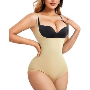 Gotoly Shapewear Bodysuit for Women Tummy Control Fajas Colombianas Waist Trainer Butt Lifter Panty Stomach Body Shaper