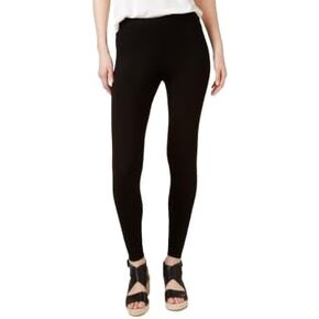 Eileen Fisher Womens System Viscose Jersey Leggings Black Viscose Jersey XXS 28 in Saudi Arabia