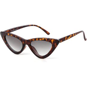 GIFIORE Retro Vintage Cat Eye Sunglasses for Women Trendy Small Cateye Sun Glasses