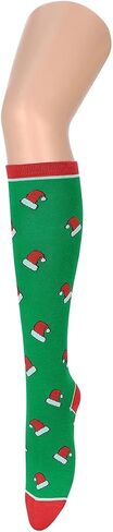 Komorebi Women's Knee High Athletic Socks Stripes Tube Sport Socks Soft Strench High Socks for Women Outdoor in Saudi Arabia