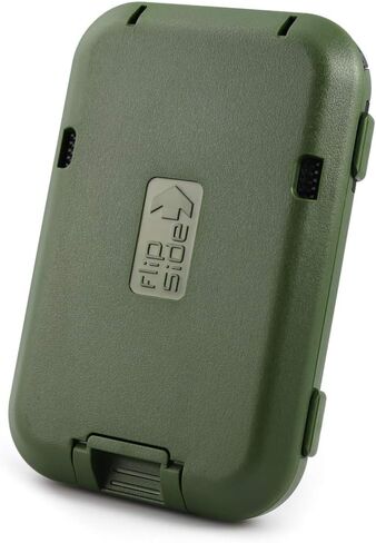 Flipside Wallets 4 RFID Blocking Wallet for Men Trooper Green Edition with Removable Money Clip - Slim, Secure and Crush Resistant in Saudi Arabia