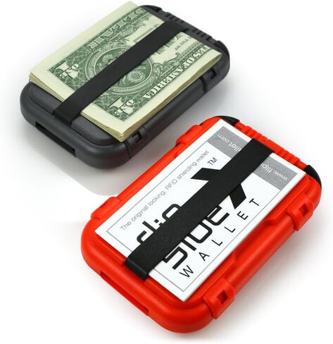 Flipside Wallets 4 RFID Blocking Wallet for Men Trooper Green Edition with Removable Money Clip - Slim, Secure and Crush Resistant in Saudi Arabia