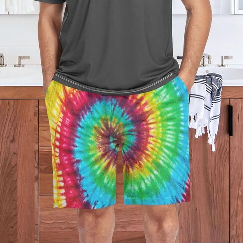 Cute Black Cats Pajama shorts Mens Lounge Sleep Shorts Super Soft Men Pajama Bottoms with Drawstring & Pockets in Kuwait