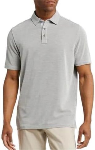 Tommy Bahama Shoreline Surf Polo Shirt Short Sleeve Golf Shirts (X-Large, Onyx) in Saudi Arabia