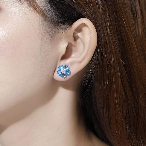 كروكيل اقراط بتصميم عبارة You are Unique, always beautiful full of joy, I love you with all my heart مصنوعة من الزركونيا - 7071130 in Kuwait