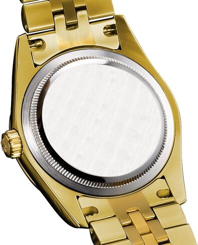 HUNRUY 41MM Mens Luxury Quartz Watch with Calendar Luminous Waterproof Wrist Watches in Saudi Arabia