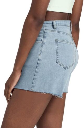 Women's Juniors Crisscross Jean Shorts - High Waisted Stretchy Denim Shorts Casual Summer Clothes Hot Shorts(XS-XL) in Kuwait