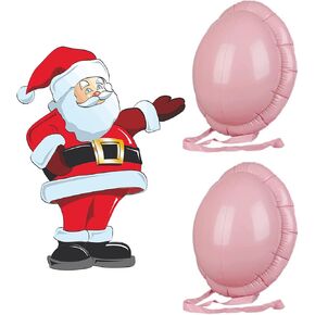 بيتيت مانون بطن سانتا كلوز كبير قابل للنفخ بتصميم سانتا كلوز للكريسماس، بطن وهمي قابل للنفخ لحشو البطن للكريسماس، بدلة دهون كوسبلاي in Kuwait