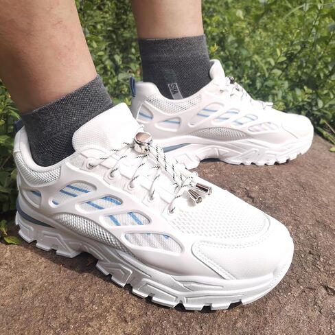 Ahoper Metal Lock - No Tie Shoe Laces for adults, Elastic Shoelaces for sneakers, tieless for kids, Shoe strings, 3 Pairs in Saudi Arabia