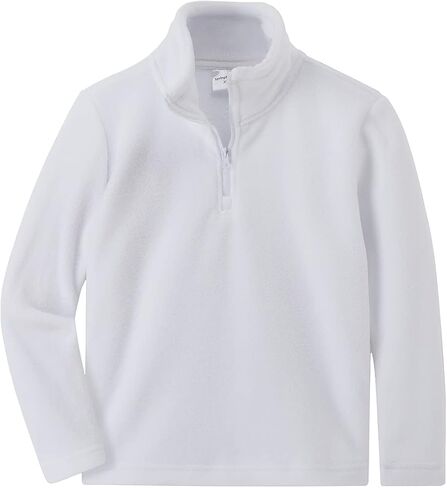 سترة صوفية من الصوف القطبي بأكمام طويلة وسحاب للأولاد من Spring&Gege in Kuwait