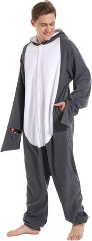 Focupaja Adult Shark Onesie Pajamas Animal Cosplay Costumes Cartoon Sleepwear One piece Homewear Women Men in Saudi Arabia