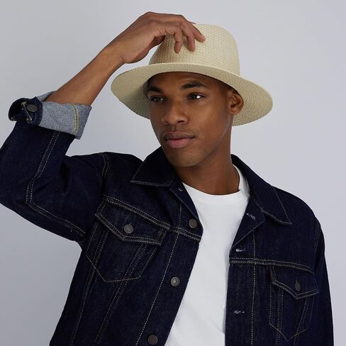 Levi's Men's Panama Hat with Twisted Band in Saudi Arabia