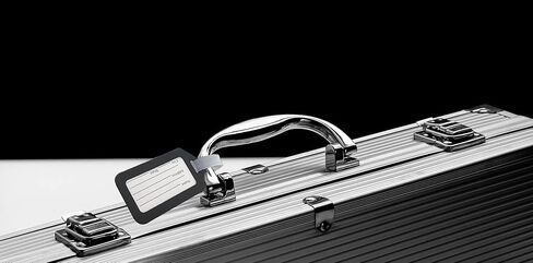 3 قطع علامات الأمتعة، بطاقة هوية السفر حقيبة الأمتعة بقعة بسرعة (أسود، رمادي، بني) in Kuwait