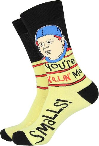 Hypnotic Hats The Sandlot Movie You're Killing Me Smalls Ham Adult Crew Socks 2 Pair, Multi, One Size, Multi, One size in Kuwait